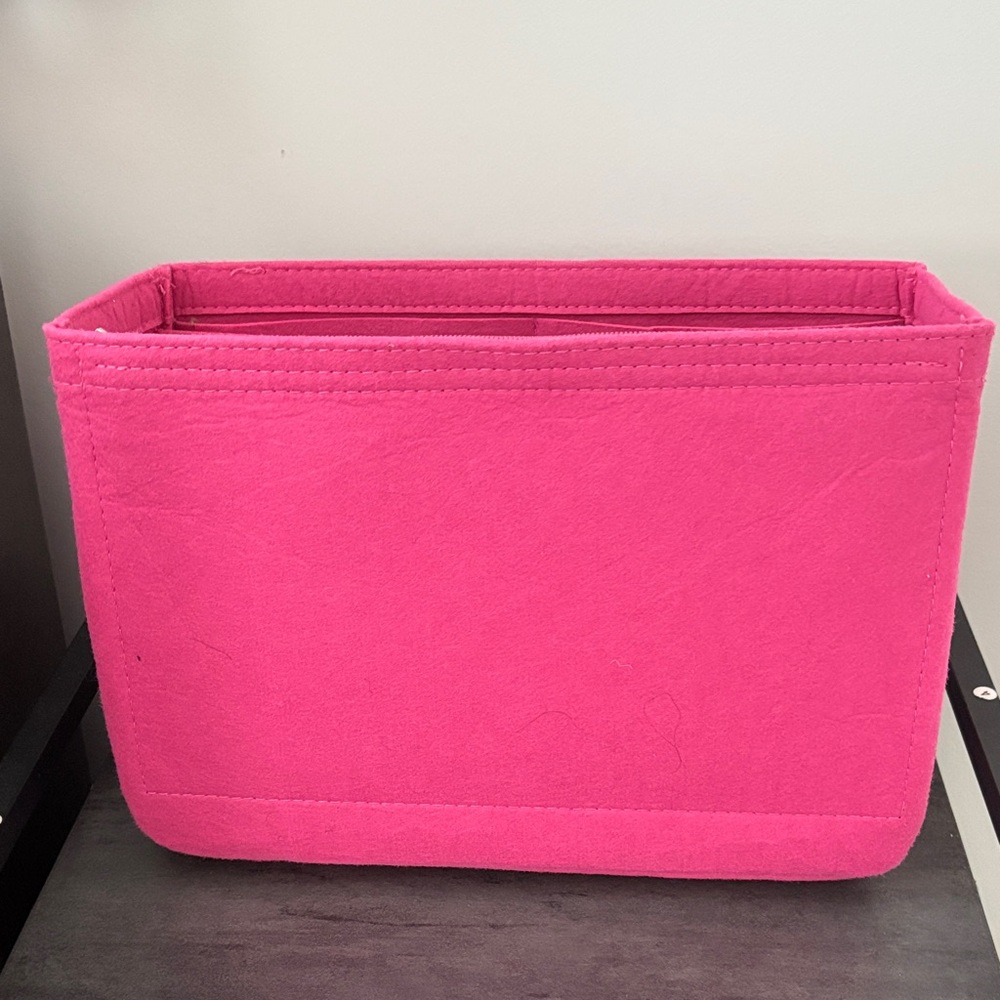 Pink Felt Organizer Tote Insert